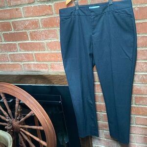 GAP slim cropped cigarette trousers houndstooth pants